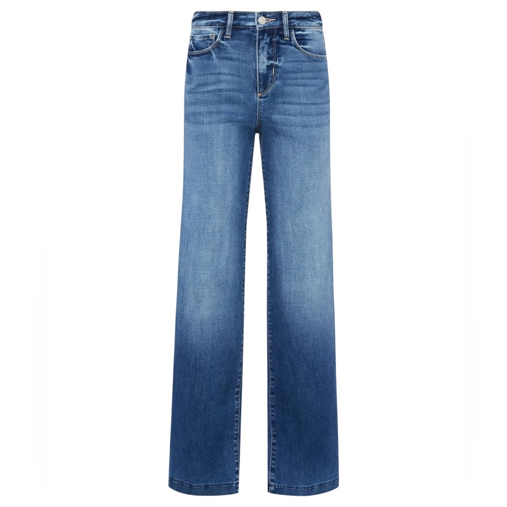 L'AGENCE Scottie Wide-Leg Jeans in Cambridge- size 25